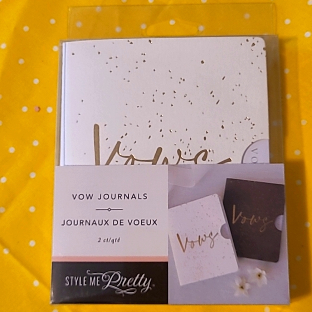 Bride and Groom Vow Journals📜